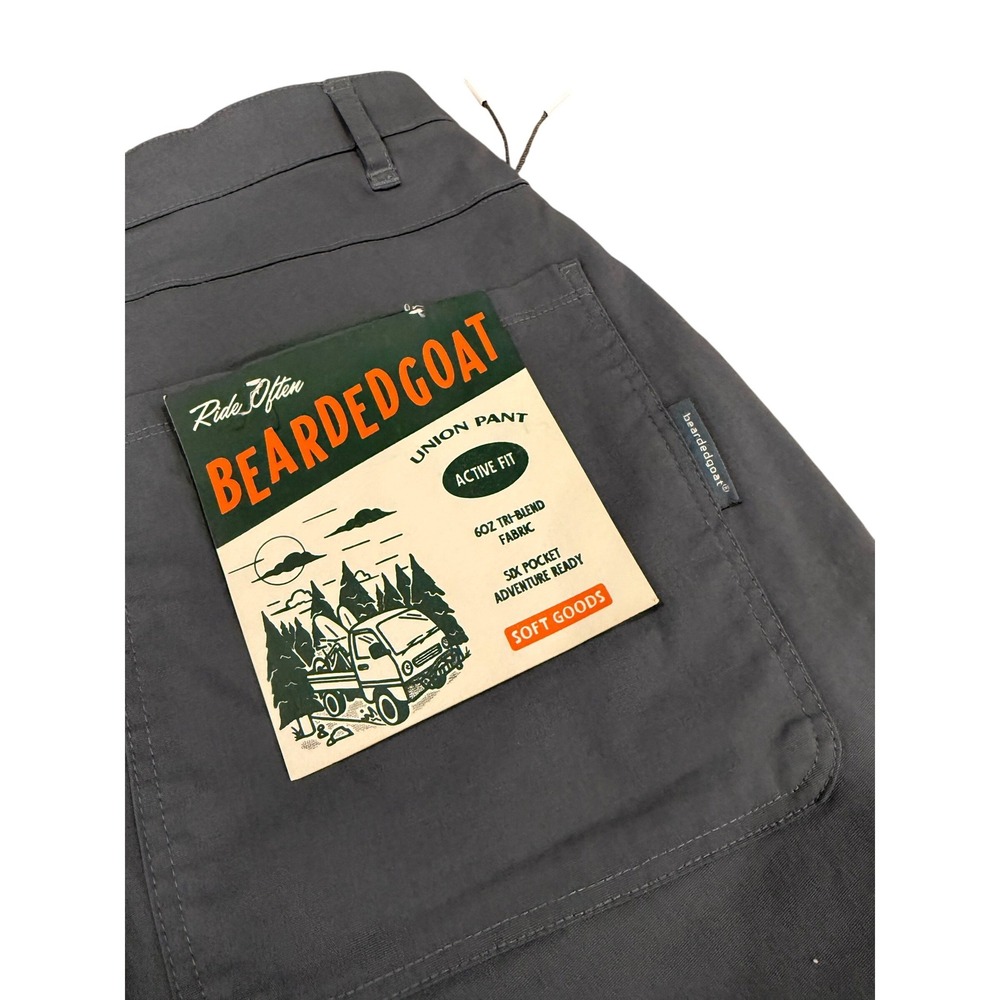 Beardedgoat Union Pant Slate Grey Outdoor Hiking‎ Utility Pants Mens 31 NWT